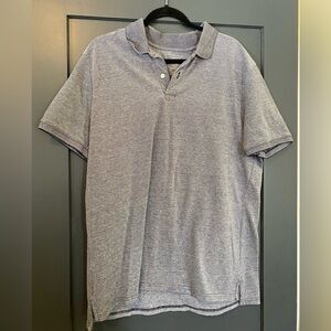 Grey polo size L